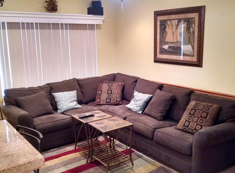 104 Living Room w/ Sleeper sofa